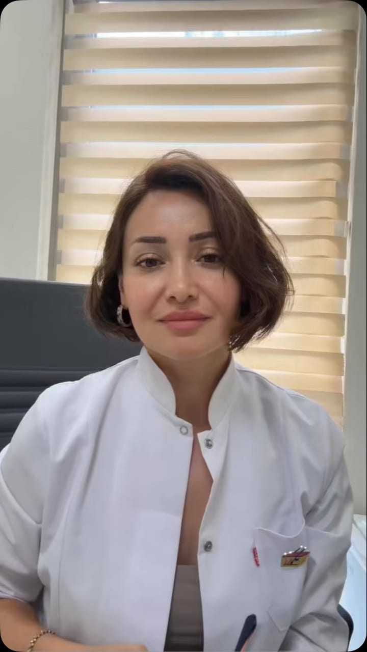 Dr. Aygün Mustafayeva retinol haqqında videoda